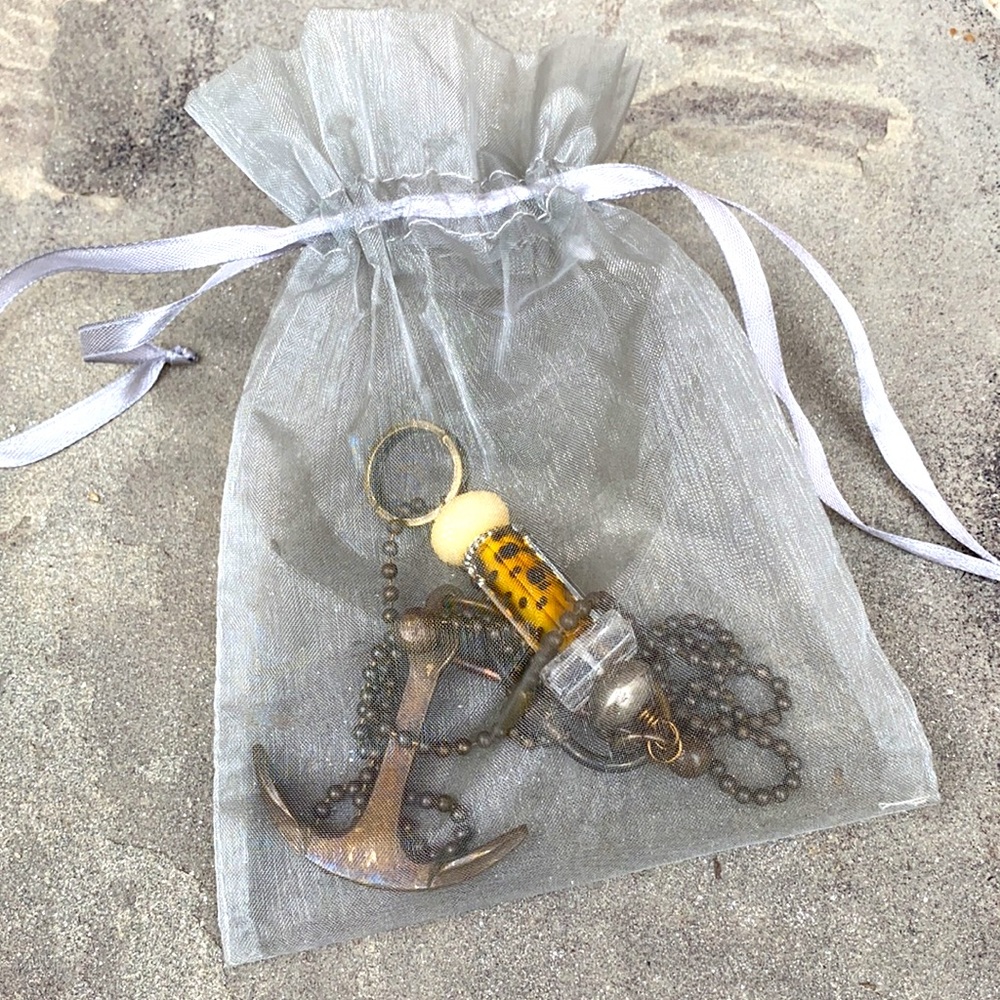 Anchor, Skull & Crossbones Necklace